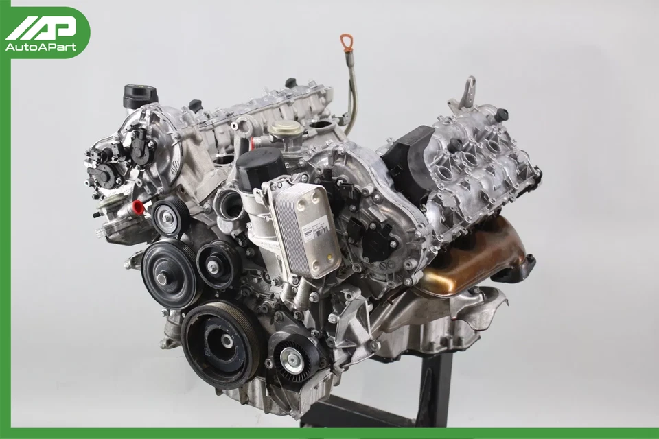 ✅07-12 Mercedes R230 SL550 E550 Ensamblaje de motor 5.5L V8 M273 RWD OEM 125k Foto 1 de 4