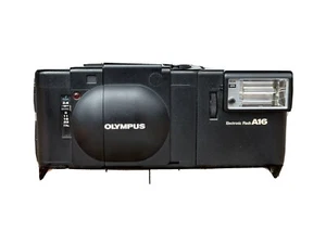 1979 Olympus XA Rangefinder With Flash - Picture 1 of 9