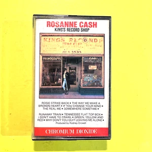 ROSANNE CASH King's Record Shop CASSETTE TAPE - Picture 1 of 6