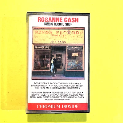 ROSANNE CASH King's Record Shop CASSETTE TAPE - Image 1 of 4
