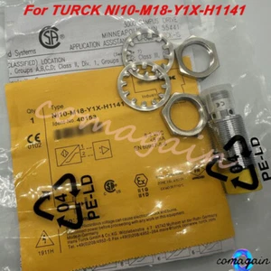 New 8.2VDC 10mm 5mA For TURCK NI10-M18-Y1X-H1141 Proximity Sensor Switch - Picture 1 of 6