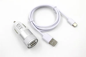 Cable de datos de carga rápida doble cargador rápido USB para Samsung Galaxy A5 2017 - Imagen 1 de 1