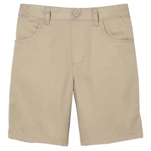 Galaxy by Harvic Bermuda Shorts Girls Size 20 Khaki Rayon School Uniform Stretch - Picture 1 of 3