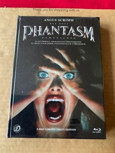 Phantasm (1979) Mediabook Blu Ray NEW & SEALED Limited Edition With Poster - Picture 1 of 4
