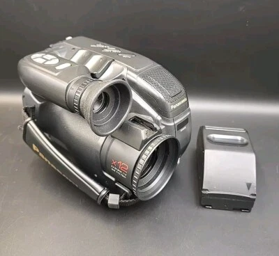 Panasonic Palmcorder IQ  PV-A296 Video Camera Not Tested No Charger - Image 1 of 4