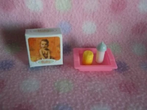 Barbie Doll Nursery Diapers (Box) Baby Bottle Powder & Tray Accessory Set New! - Picture 1 of 2