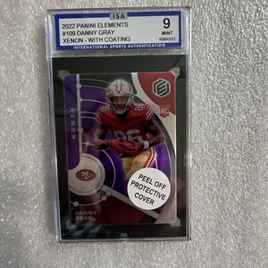 Danny Gray 2022 Panini Elements #109 Xenon Metal Rookie RC 52/54 49ers ISA 9 - Picture 1 of 2