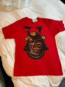 Star Wars Celebration Japan 2025- NEW Red Darth Vader Samurai T-shirt size Small - Picture 1 of 7