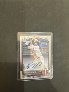 2025 Bowman Cromo CPA-KD Kyle DeBarge Rifrattore Auto /499 Minnesota Twins - Foto 1 di 2