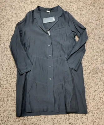 $1080 New ANNETTE GORTZ Silk LINEN Cotton Walli Jacket WOMEN'S SMALL DE 36 Black - Image 1 of 4