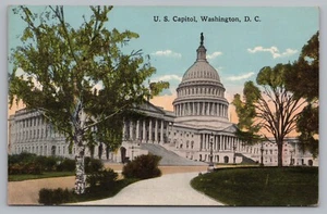 Postcard US Capitol Building Washington DC Unposted - Picture 1 of 2