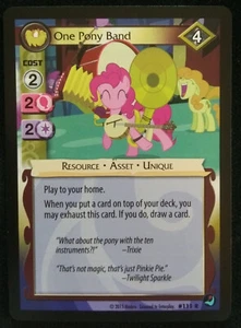 2015 High Magic, My Little Pony CCG, One Pony Band, Rare #111 - Picture 1 of 2