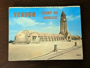 Verdun Champ De Bataille France Postcard book 1914-1918 WWI WW1 - Picture 1 of 9