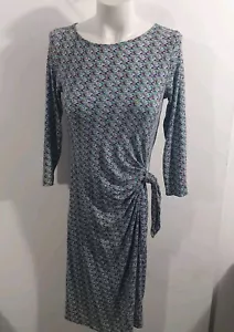 Espirit Draped Long Sleeve Casual Workwear Dress Sz S - Picture 1 of 8