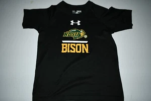 Camisa atlética juvenil North Dakota State NDSU Bison YXS (negra) Under Armour - Imagen 1 de 4