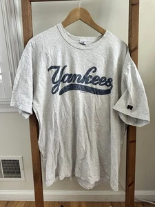 RAR - Russell Athletic - 2002 - NY Yankees Logo T-Shirt - Herren XL Playoff - Bild 1 von 5