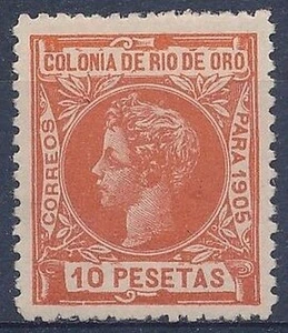 Spanish Colonies - Mailing Year: 1905 - Number 00016 - Final Series / 10 Peset - Picture 1 of 1
