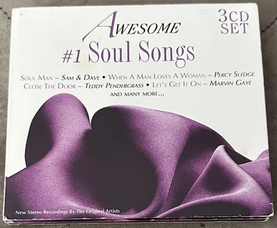 Awesome #1 Soul Songs 3 CD Set 2007  - Image 1 of 4