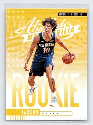 2019-20 Panini Absolute Memorabilia - Rookies Yellow Jaxson Hayes #7 (RC) - Image 1 of 2