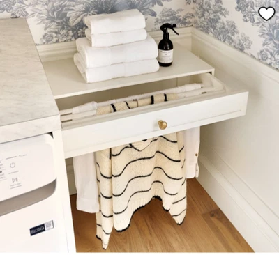 Pottery Barn Manchester Laundry Shelf - Image 1 of 4