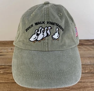 Sombrero Adams Headwear Duck Walk Vineyards Quack Gorra Correa Beige Verde - Imagen 1 de 16
