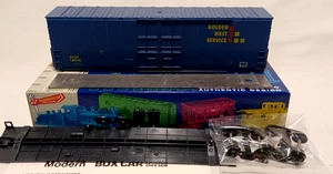 HO SCALE ROUNDHOUSE 1767 GOLDEN WEST Hi Cube 50'  Box Car #136048 New Kit in Box - Picture 1 of 5