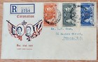 Malaya Straits Settlements KG6 coronation stamps FDC 