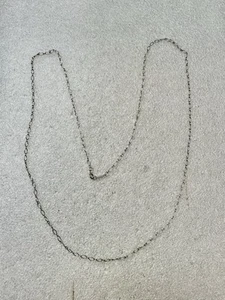 TIFFANY & Co .925 Sterling Silver 30” Oval Link Fancy Chain  - Picture 1 of 14