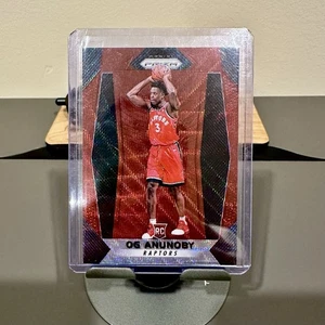 2017-18 Panini Prizm OG Anunoby RC Rookie Ruby Wave SP #38 Rare Raptors Knicks - Picture 1 of 1