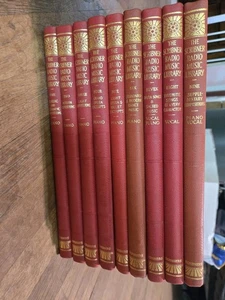 THE SCRIBNER RADIO MUSIC LIBRARY HARDBACK BOOKS COPYRIGHT 1946 VOL 1-9 - Picture 1 of 19