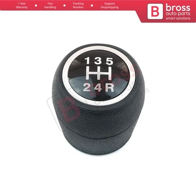 Manual Gear 5 Speed Shift Knob Styling Head 55348538 for Fiat Linea Punto Evo - Imagen 1 de 4
