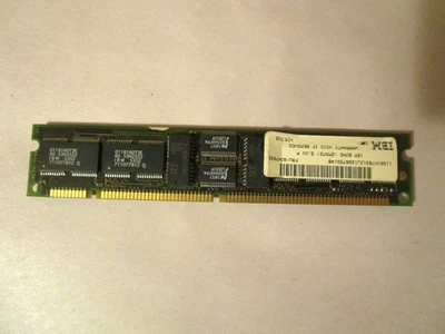 Vintage, 1997, IBM 16Mb DIMM Memory Card, 60NS, From IBM PC Server 310 - Image 1 of 3