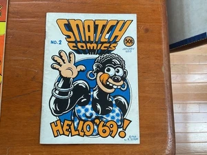 SNATCH COMICS #2 1969 R CRUMB U.A. UNDERGROUND COMIX - Bild 1 von 7