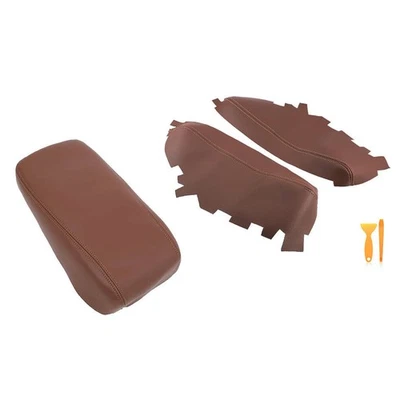 Recubrimiento de cubierta de cuero con tapa de consola para Toyota Avalon 2013-18 Foto 1 de 4