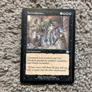 1 x Intimidation - Mercadian Masques - Light Play - MTG - Picture 1 of 2
