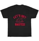 NEW Let's Get Basted T-Shirt Thanksgiving Turkey Thankful Funny Tee Gift S-5XL