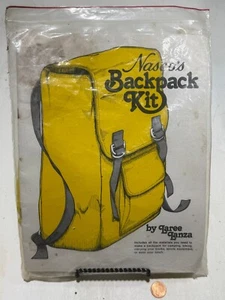 VTG Nasco's Backpack Kit By Laree Lanza Pattern Cut - Picture 1 of 2