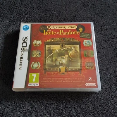Nintendo DS Professore Layton E La Scatola Di Pandora FRA Nuovo Sotto Blister - Immagine 1 di 2