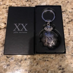 John Varvatos XX Keychain Silver tone New Limited Edition Promo Item RARE - Picture 1 of 1