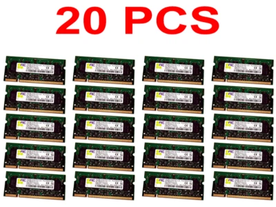20X Aeneon 256MB SODIMM PC2-4200 DDR2-533MHz Laptop Memory RAM AET560SD00-370 - Image 1 of 2