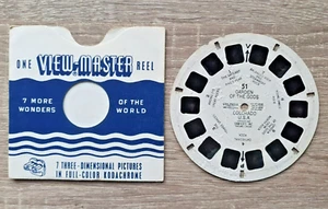 GARDEN OF THE GODS COLORADO USA 1949 VIEWMASTER REEL 51 RARE   P485 - Picture 1 of 5