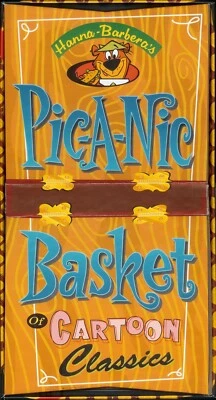 NEW Hanna-Barbera's Pic-a-Nic Basket of Cartoon Classics Themes 4 CD Box Set OOP - Image 1 of 4