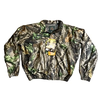 Mad Dog Gear The Growler Camo Jacket Large Mesh Lining Rain Hunt Realtree NWT - Image 1 of 4