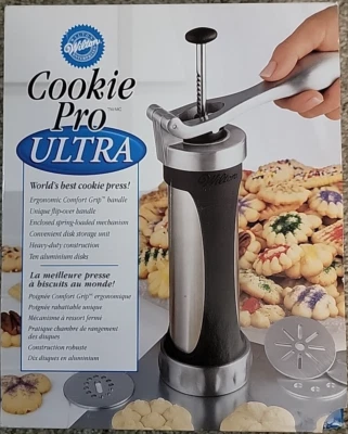 PRENSA WILTON COOKIE PRO ULTRA COOKIE 2104-4010 ¡EXCELENTE! ¡COMPLETO! Foto 1 de 4