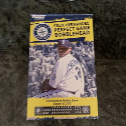 Felix Hernandez Perfect Game Bobblehead SGA 2013 MLB Seattle Mariners Cover