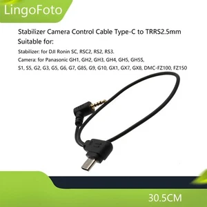 Kamera Steuerkabel Typ-C auf TRRS 2,5mm für DJ Ronin SC für Panasonic GH3 GH4 - Bild 1 von 9