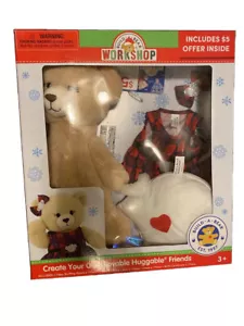 Build A Bear Workshop Teddy Girl With A Party Dress Plush Set Build Your Own - Picture 1 of 7
