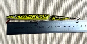 Handgefertigter Wobbler 2 tlg. Original Peter Biedron ca. 16 cm !!! - Bild 1 von 9