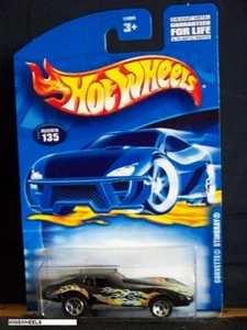 2001 HOT WHEELS #135 -1 CORVETTE STINGRAY 5SP MALAY 💰😍💎2001 AM CA - Picture 1 of 1