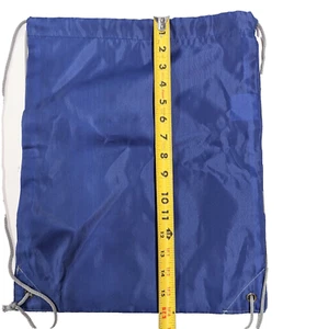 10 Pack BeeGreen Backpacks Blank Blue Drawstring Reflective Bags DIY Embroidery - Picture 1 of 7